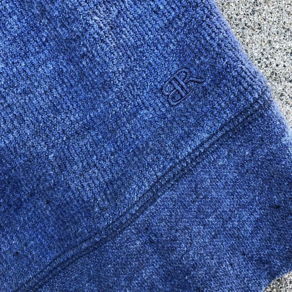 BANANA REPUBLIC Pullover Sweater Men's SMALL Blue Crew Neck Long Sleeve​​​​​